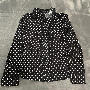 Fashionova polkadot, button up
